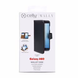Celly Wally coque de protection pour téléphones portables 16 cm (6.3") Étui avec portefeuille Noir - Vue supplémentaire 4