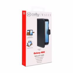 Celly Wally coque de protection pour téléphones portables 16 cm (6.3") Étui avec portefeuille Noir - Vue supplémentaire 5