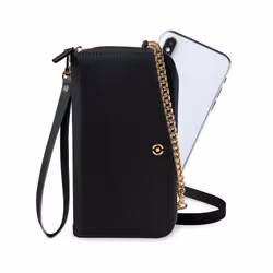 Celly VENEREBK, Étui avec portefeuille, Toutes marques, 16,5 cm (6.5"), Noir
