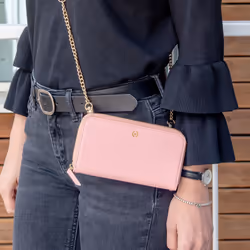 Celly VENEREPK 6.5" Étui avec portefeuille Rose - Vue supplémentaire 5