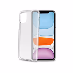 Celly Gelskin, Housse, Apple, iPhone 11, 15,5 cm (6.1"), Transparent
