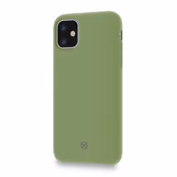 Celly LEAF1001GN, Housse, Apple, iPhone 11, 15,4 cm (6.06"), Vert