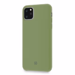 Celly LEAF, Housse, Apple, iPhone 11 Pro Max, 16,5 cm (6.5"), Vert