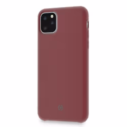 Celly LEAF1002RD, Housse, Apple, iPhone 11 Pro Max, 16,4 cm (6.46"), Rouge