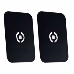 Celly GHOSTPLATE01BK, Clip magnétique, Noir, Aluminium, Universel, 45 mm, 3 mm