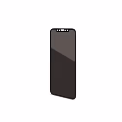 Celly Privacy 3D Glass, Apple, iPhone 11 Pro, Résistant à la poussière, Résistant aux rayures, Anti-éclaboussures, Noir, Tran ...