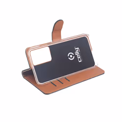 Celly WALLY coque de protection pour téléphones portables 17 cm (6.7") Étui avec portefeuille Noir