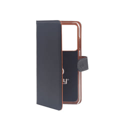 Celly WALLY coque de protection pour téléphones portables 17,5 cm (6.9") Étui avec portefeuille Noir