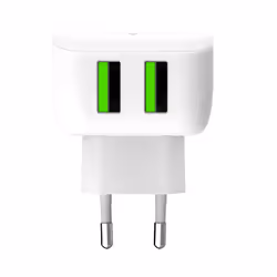 Celly TC2USBLEDWH, Intérieure, Secteur, Blanc
