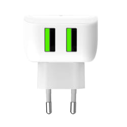 Celly TC2USBLEDWH chargeur d'appareils mobiles Universel Blanc Secteur Intérieure