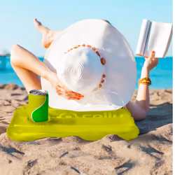 Celly Poolpillow Enceinte portable mono Blanc, Jaune 3 W