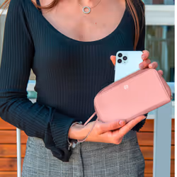 Celly Venere coque de protection pour téléphones portables 16,5 cm (6.5") Étui avec portefeuille Rose - Vue supplémentaire 4
