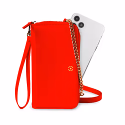 Celly Venere, Étui avec portefeuille, Toutes marques, 16,5 cm (6.5"), Rouge