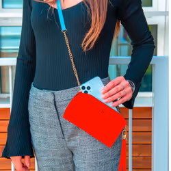 Celly Venere 6.5" Étui avec portefeuille Rouge - Vue supplémentaire 4