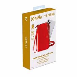 Celly Venere 6.5" Étui avec portefeuille Rouge - Vue supplémentaire 7
