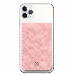 Celly Venere, Support de carte, Rose, Simili-cuir, Universel, 60 mm, 5 mm