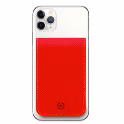 Celly Venere, Support de carte, Rouge, Simili-cuir, Universel, 60 mm, 5 mm