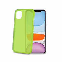 Celly Neon, Housse, Apple, iPhone 11 Pro, 14,7 cm (5.8"), Jaune