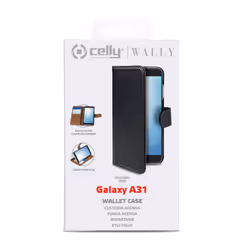 Celly Wally coque de protection pour téléphones portables 16,3 cm (6.4") Étui avec portefeuille Noir - Vue supplémentaire 4