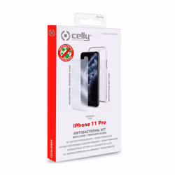 Celly COVGLASSAB1000 coque de protection pour téléphones portables Étui Transparent