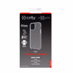Celly HEXALITE1005WH coque de protection pour téléphones portables 17 cm (6.7") Housse Transparent