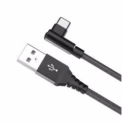 Celly USBTYPECLSHBK câble USB 1 m USB A USB C Noir