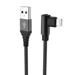 Celly USBLIGHTLSHBK câble de téléphone portable Noir 1 m USB A Lightning