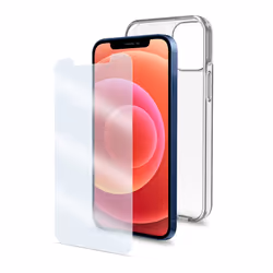 Celly COVGLASSAB1005, Housse, Apple, iPhone 12 Pro Max, 17 cm (6.7"), Transparent