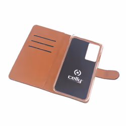 Celly Wally coque de protection pour téléphones portables 17,3 cm (6.8") Folio Noir, Marron