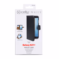 Celly Wally coque de protection pour téléphones portables 17 cm (6.7") Folio Noir, Marron - Vue supplémentaire 4