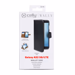 Celly WALLY946 coque de protection pour téléphones portables 16,5 cm (6.5") Folio Noir - Vue supplémentaire 4