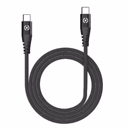 Celly USBCUSBCNYLBK, 1 m, USB C, USB C, Noir