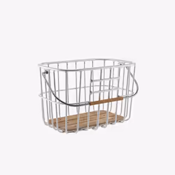 Brooks BB00300A10003, Devant, Panier de vélo, Aluminium, Argent, 25 L, 380 mm