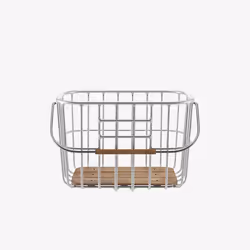 Brooks BB00300A10003 sacoche et panier pour bicyclette Devant Panier de vélo 25 L Aluminium Argent