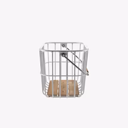Brooks BB00300A10003 sacoche et panier pour bicyclette Devant Panier de vélo 25 L Aluminium Argent