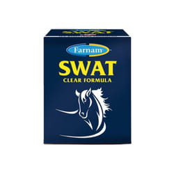 Swat Pommade claire et originale pour chevaux répulsifs d'insectes pour la protection des blessures de la peau 200g