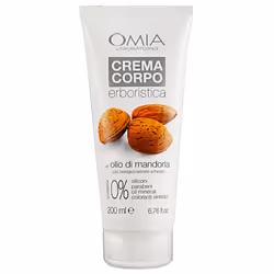OMIA Laboratori Crema Corpo Mandorla, Crème, Hydratant, Nourrissant, Protection, Régénération, Peau sensible, 200 ml, Tube, T ...