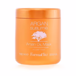 FarmaVita Masque Argan Oil ARGAN SUBLIME 1000 ml, 1000 ml, Femmes, Cheveux secs, Cheveux terne, Toutes les couleurs, Nutritio ...