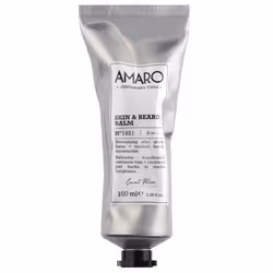 FarmaVita Baume Skin & Beard AMARO 100 ml, Baume après rasage, Tous types de peau, 100 ml, Hydratant, Nourrissant, d-Limonène ...