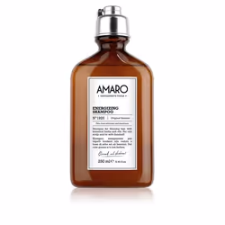 FarmaVita Shampoing Énergisant AMARO 250ml, 250 ml, Shampoing, Hommes, Cheveux fins, Anti-pelliculaire, Bouteille