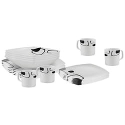 Service de table - BRUNNER - Enigma Set - 16 pièces - Blanc