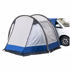 Brunner Entrada, camping, Cadre rigide, Tente familiale, 10,5 kg, Bleu, Blanc