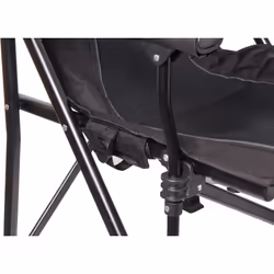 Brunner Raptor 3D Chaise de camping 4 pieds Noir