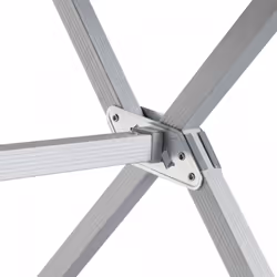 Brunner Silver Gapless Level table de camping Gris