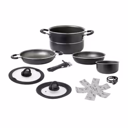 Brunner 0806084N, Régler, Aluminium, Noir, Noir, 3,7 kg, 9 pièce(s)