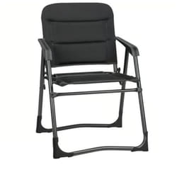 Brunner 0404077N.C09 chaise de camping 4 pieds Noir
