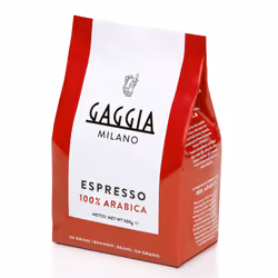 Gaggia 100% Arabica, 500 g, Espresso, Torréfaction légère, Sac