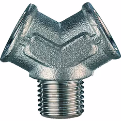 Raccord pneumatique en Y 1 MALE et 2 FEMELLES 3/8 pouce Raccord air en Y 1 MALE et 2 FEMELLES 3/8 pouce