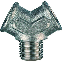 Fraschetti - Raccord pneumatique en y 1 male et 2 femelles 3/8 pouce - S06558