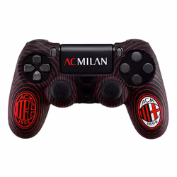 Qubick ACP40121, PlayStation 4, Boîtier de manette de jeu, Noir, Rouge, Silicone, Sony, Boîte